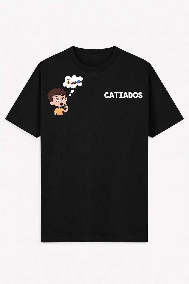 Catiados signature logo t shirt